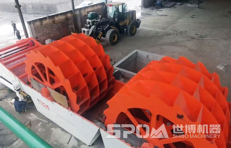 輪斗洗砂機 輪斗洗砂機