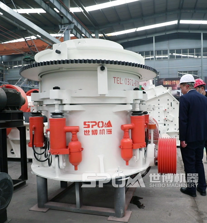 世博機器多缸液壓圓錐破生產車間 世博機器多缸液壓圓錐破生產車間