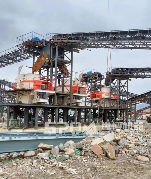 制砂機安裝現場 浙江 制砂機安裝現場 浙江