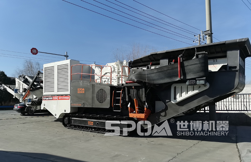 履帶式聯合破碎機 履帶式聯合破碎機