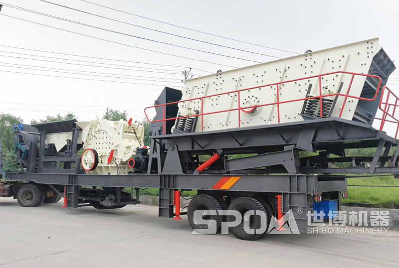 三組合反擊破聯合破碎篩分站 三組合反擊破聯合破碎篩分站