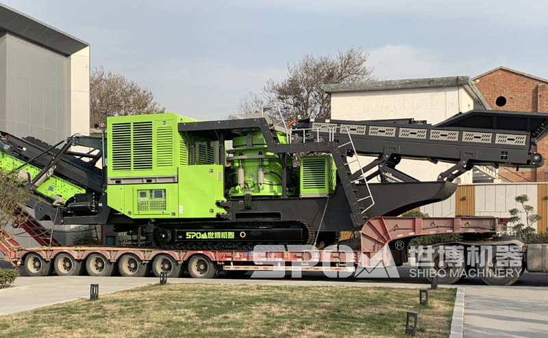 履帶式石頭破碎機(jī) 履帶式石頭破碎機(jī)