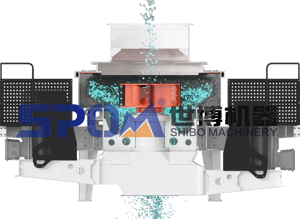 5X制砂機工作原理