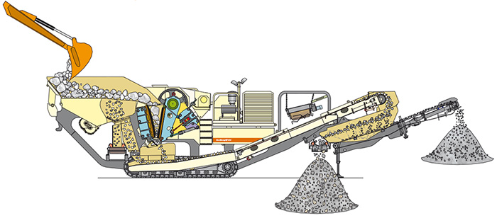 履帶式顎破結(jié)構(gòu)圖原理圖 履帶式顎破結(jié)構(gòu)圖原理圖