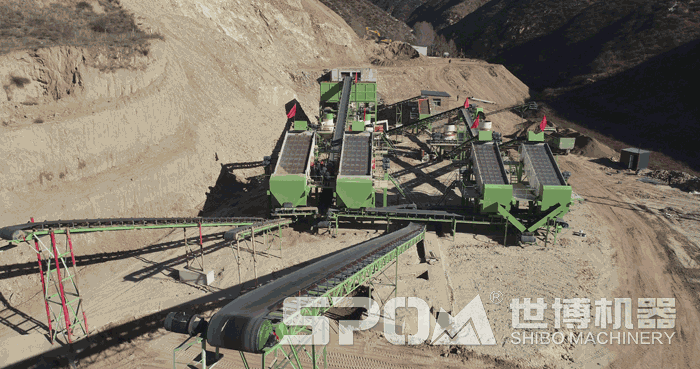 制砂生產線現場圖 制砂生產線現場圖